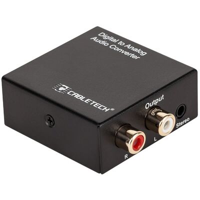 Converter Optical & Coaxial to Analog L/R