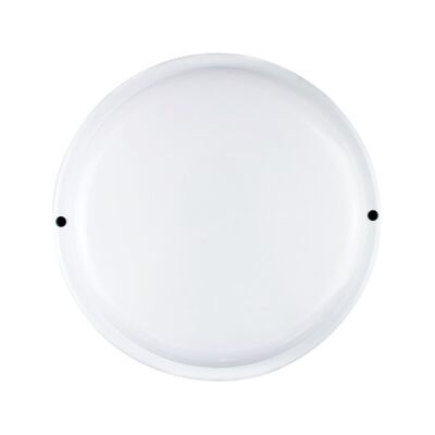 Πλαφονιέρα Οροφής LED Λευκή 20W Ψυχρό Λευκό 6000K 230V IP65