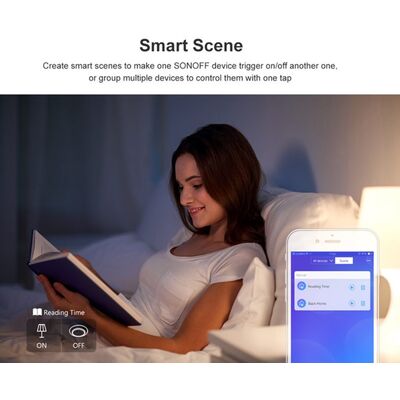 SONOFF Ασύρματος Διακόπτης Αφής Touch Τριπλός Smart Wifi