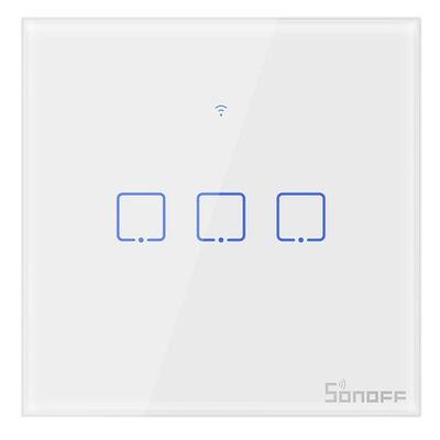 SONOFF Wi-Fi Smart Wall Touch Button Switch 3 Way