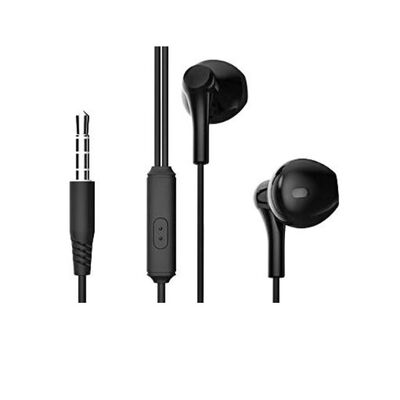Headphones Handsfree In Ear with Cable 1.2m XO EP39 Black