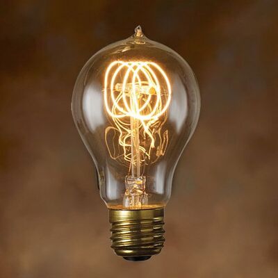 Light Bulb Decorative Edison E27 40W A60 Tip