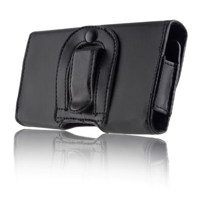 Θήκη Ζώνης Universal Leather Case 137 x 71 x 9mm Μαύρη
