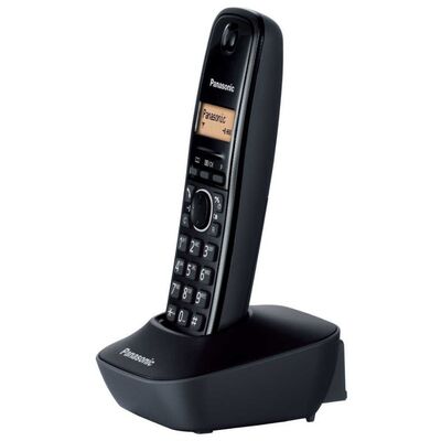 Ασύρματο Τηλέφωνο Panasonic KX-TG1611GRH Μαύρο