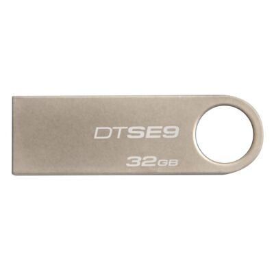 Kingston DataTraveler SE9 32GB USB 2.0 Stick Ασημί
