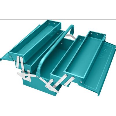 Toolbox Metallic 3 Compartments Total THT10701
