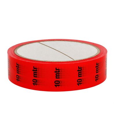 Marker tape 25mm x 33m Red 10m