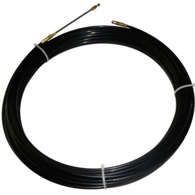 Steel Nylon Black SELINA 10m with Removal Ends