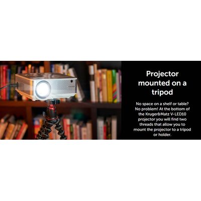 LED Projector Kruger&Matz V-LED10 2800lm