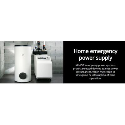 PROsinus-1000 Emergency Power Supply Inverter 12V 230V 1000VA / 700W - KEMOT