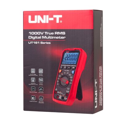 Ψηφιακό Πολύμετρο True RMS και Μέτρηση Θερμοκρασίας  UNI-T UT161D