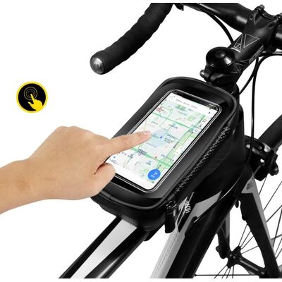 Bike holder - bag  With Zipper and Mobile Phone Case 4 - 7 " 180 x 105 x 83 mm