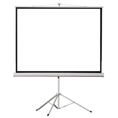 Projector Screen 2.4x1.8m Foldable with Tripods