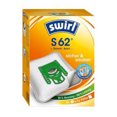Σακούλες Σκούπας Swirl S62 Bosch Siemens