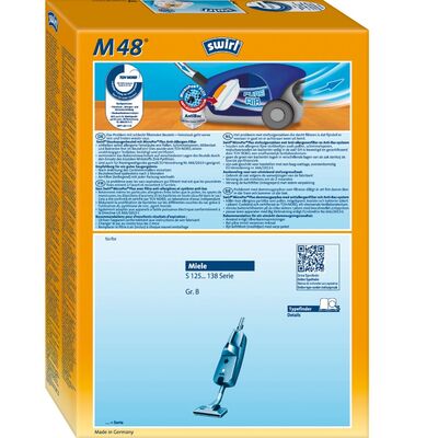 Vacuum Cleaner Bags Swirl M48 Miele