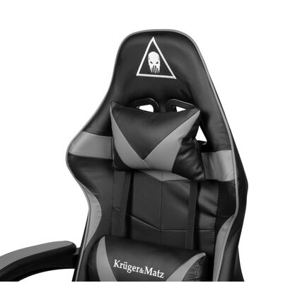 Καρέκλα Gaming Kruger&Matz GX-150 Μαύρη & Γκρι