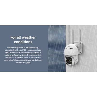 Solar Wi-Fi Camera 2MP Outdoor With Panel Kruger&Matz Connect C90