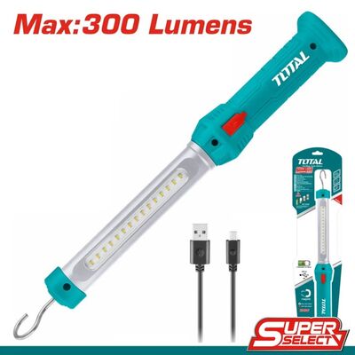 Rechargeable Lithium Workshop Lamp Total TWLI35261