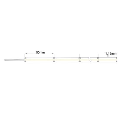 Led Strip COB RGB 15W 24V IP66 840 led/m 10mm 620lm/m