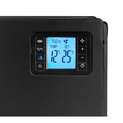 Θερμοπομπός Δαπέδου 750/1250/2000W  LCD SMART Μαύρος N'OVEEN