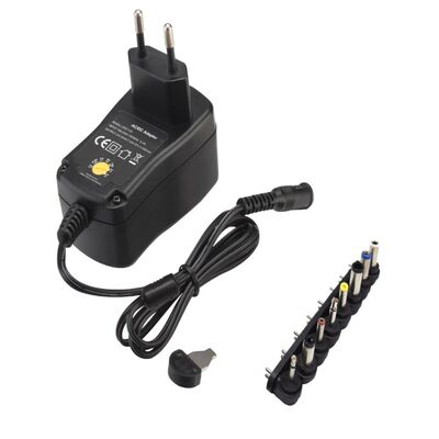 Power Supply Pack with Adjustable Output Voltage 3-12V DC 1000mA