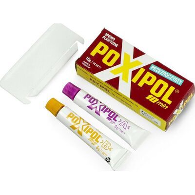 Κόλλα POXIPOL Glue Transparent 16g / 14ml ( 2 Συστατικών )
