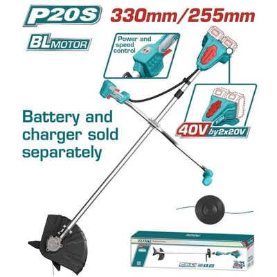 Grass Trimmer 2 Batteries 2X20V (Without Battery & Charger) Total TSTLI20018