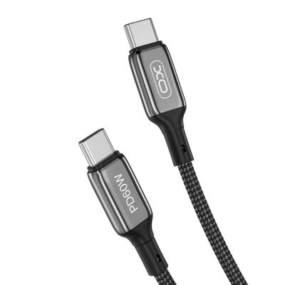 XO Cable NB-Q180B PD USB-C - USB-C 1,0m 60W Black