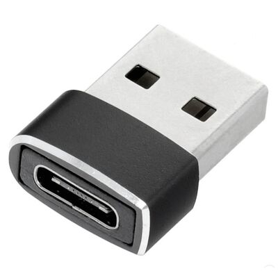 Adapter Type C to USB A Black