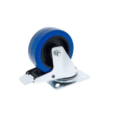 Blue Wheel 100mm 200kg with Brake
