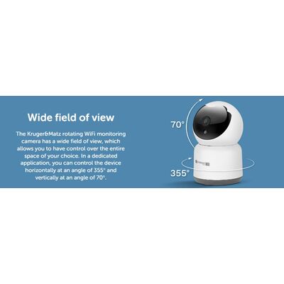 Wi-Fi Camera 2MP Indoor Kruger&Matz Connect C20 Tuya