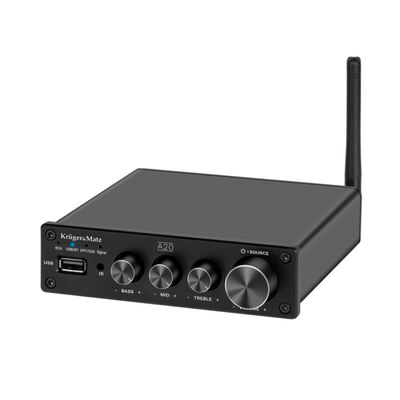 Audio Amplifier USB/Bluetooth Kruger&Matz A20 2x100W