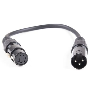 Cable Adapter XLR Female 5PIN - XLR Male 3PIN Master Audio