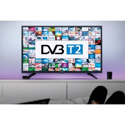 TV 24' HD DVB-T2 H.26 230/12V Kruger & Matz KM0224-T4