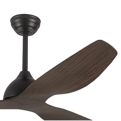 Ceiling Fan 132cm Brown/Timber 30W DC with Remote Control