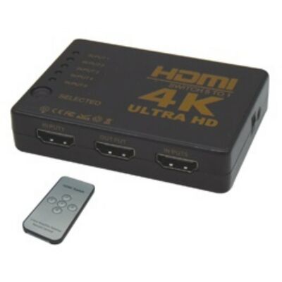 HDMI Switch 5 Input - 1 Output ULTRA HD 4K