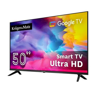 Τηλεόραση Kruger&Matz 50" UHD Google TV DVB-T2/T/C H.265 HEVC