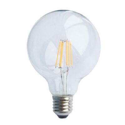Led Lamp E27 6W Filament 2700K Dimmable G95