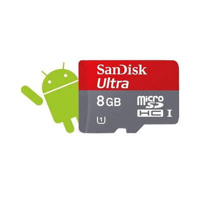 Κάρτα Μνήμης Micro SD SanDisk Ultra 8GB Class 10 48MB/s