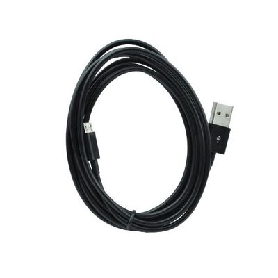 Cable USB to micro USB 2m Black