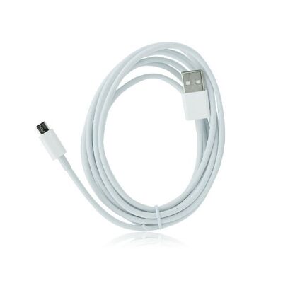 Cable USB to micro USB 3m White