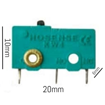 MICRO SWITCH WiITH SEAL, NO LEVER, PCB
