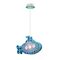 Children's Pendant Light 1 Bulb Multicolor Submarine
