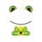 Children's Table Light Green Frog