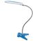Desk Lighting LED With PVC Cable From Metal And Plastic With Tweezers Blue