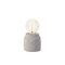 Ceiling Lamp 1 Bulb Cement 12349-020-CW