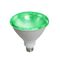 Led Lamp PAR38 E27 15W IP65 Green
