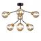 Lighting Pendant 8 Bulb Metal Glass Balls 13802-308