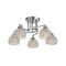 Lighting Pendant 5 Bulb Metal with Crystal 13802-944