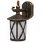 Wall Mounted Luminaire Lantern Aluminum Antique Brass Outdoor 12053-631-AB